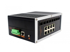 網管工業級 千兆8光8電-SFP